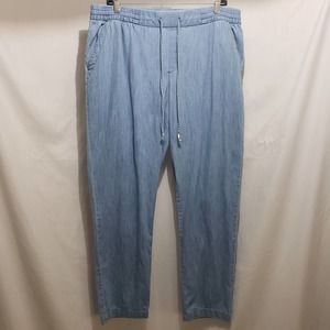 Old Navy Denim Design Drawstring Lightweights Pants (L/Tall)